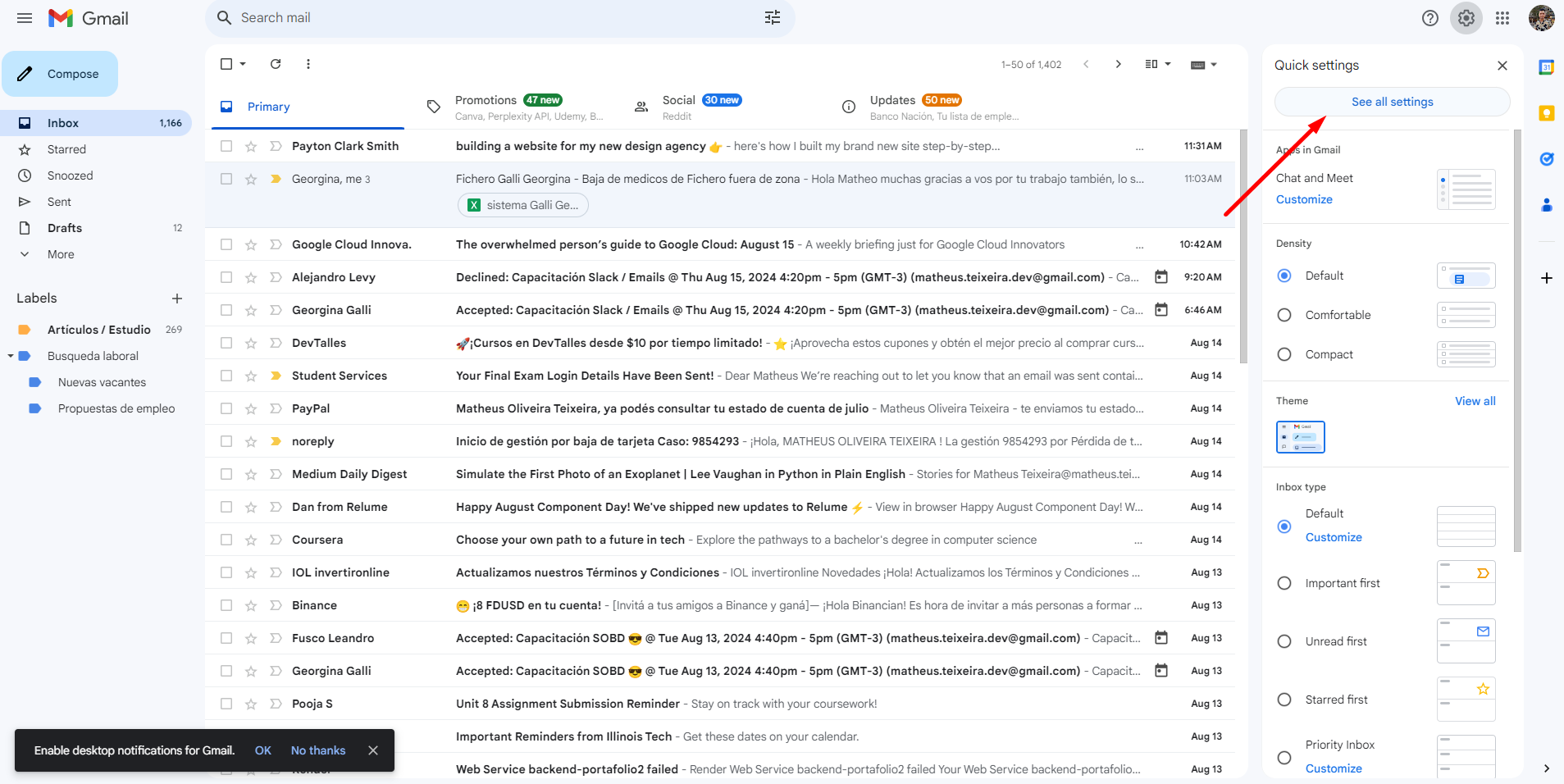 Foto de tarea asignada